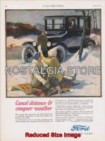 1925 Ford Magazine Advert - Retro Car Ads - The Nostalgia Store